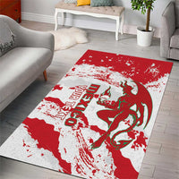 Diablos Rojos 2025 Baseball Custom Area Rug Come On Mexico