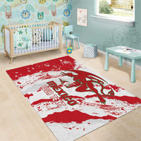 Diablos Rojos 2025 Baseball Custom Area Rug Come On Mexico