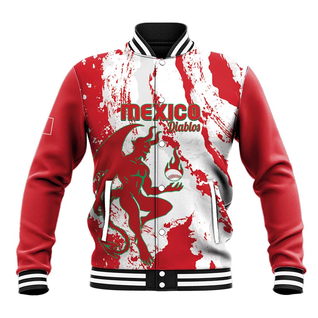 Diablos Rojos 2025 Baseball Custom Baseball Jacket Come On Mexico