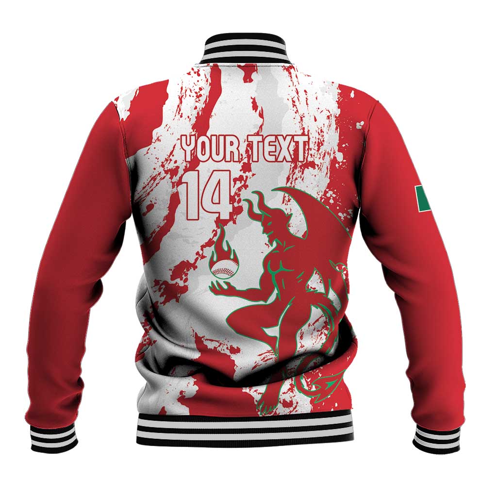 Diablos Rojos 2025 Baseball Custom Baseball Jacket Come On Mexico