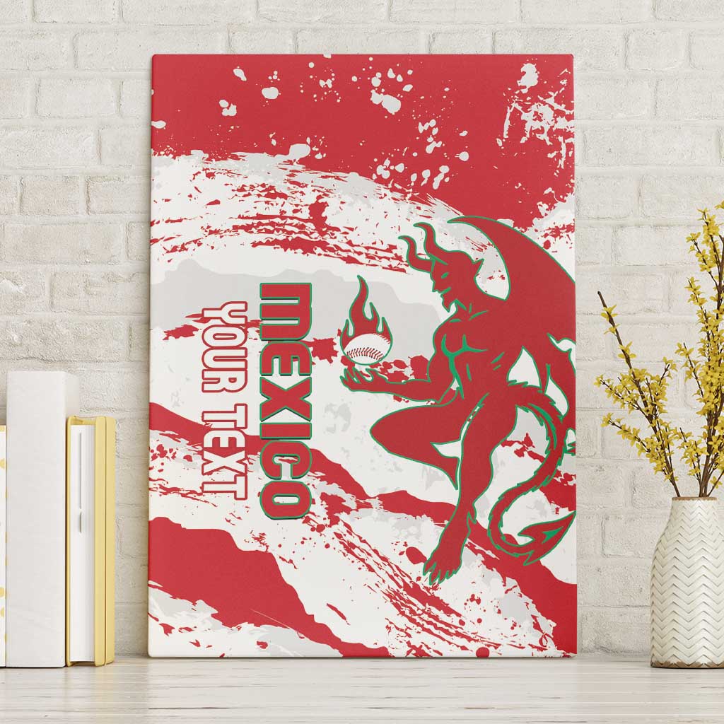 Diablos Rojos 2025 Baseball Custom Canvas Wall Art Come On Mexico
