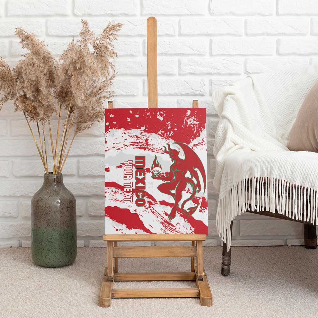 Diablos Rojos 2025 Baseball Custom Canvas Wall Art Come On Mexico