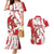 Diablos Rojos 2025 Baseball Custom Couples Matching Mermaid Dress and Hawaiian Shirt Come On Mexico