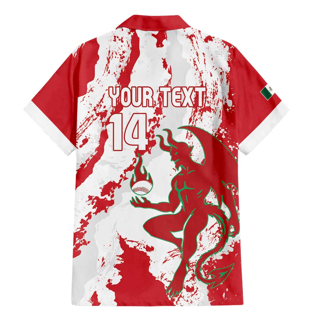 Diablos Rojos 2025 Baseball Custom Family Matching Mermaid Dress and Hawaiian Shirt Come On Mexico