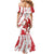 Diablos Rojos 2025 Baseball Custom Family Matching Mermaid Dress and Hawaiian Shirt Come On Mexico