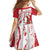 Diablos Rojos 2025 Baseball Custom Family Matching Off The Shoulder Long Sleeve Dress and Hawaiian Shirt Come On Mexico
