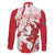 Diablos Rojos 2025 Baseball Custom Family Matching Off Shoulder Maxi Dress and Hawaiian Shirt Come On Mexico