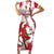 Diablos Rojos 2025 Baseball Custom Family Matching Short Sleeve Bodycon Dress and Hawaiian Shirt Come On Mexico