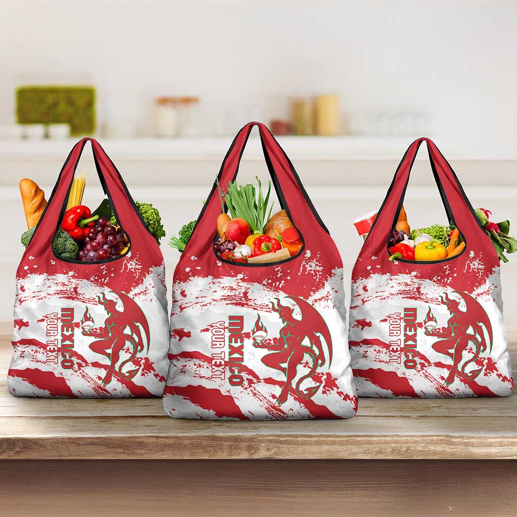 Diablos Rojos 2025 Baseball Custom Grocery Bag Come On Mexico