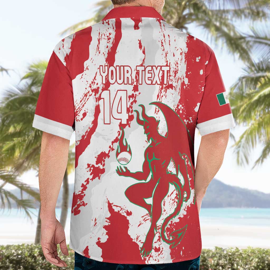 Diablos Rojos 2025 Baseball Custom Hawaiian Shirt Come On Mexico