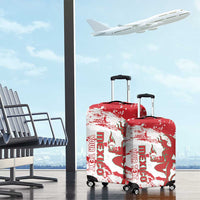 Diablos Rojos 2025 Baseball Custom Luggage Cover Come On Mexico