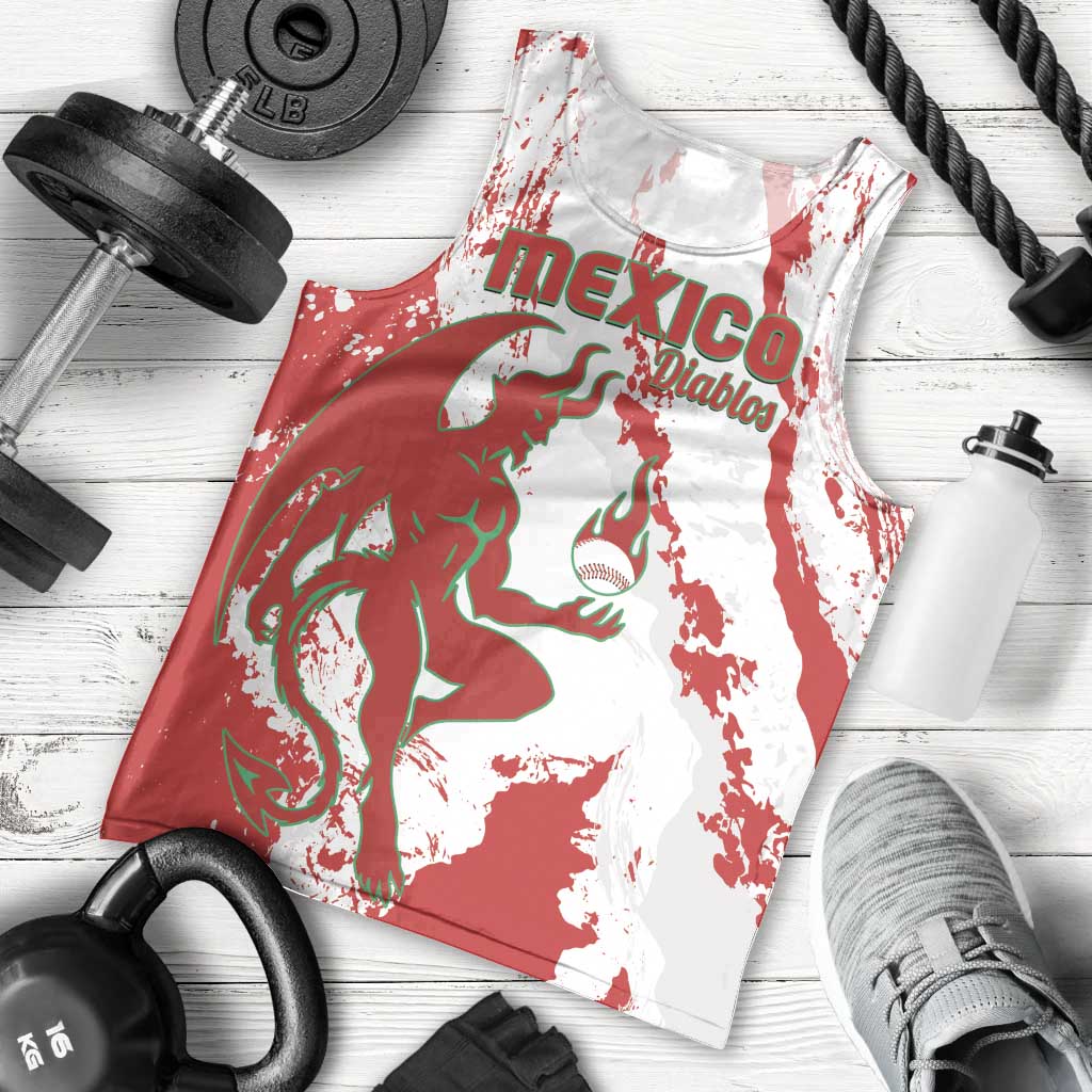 Diablos Rojos 2025 Baseball Custom Men Tank Top Come On Mexico