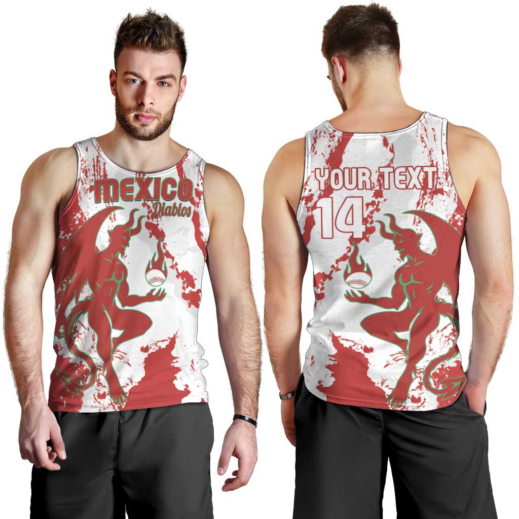 Diablos Rojos 2025 Baseball Custom Men Tank Top Come On Mexico