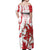 Diablos Rojos 2025 Baseball Custom Off Shoulder Maxi Dress Come On Mexico