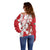 Diablos Rojos 2025 Baseball Custom Off Shoulder Sweater Come On Mexico