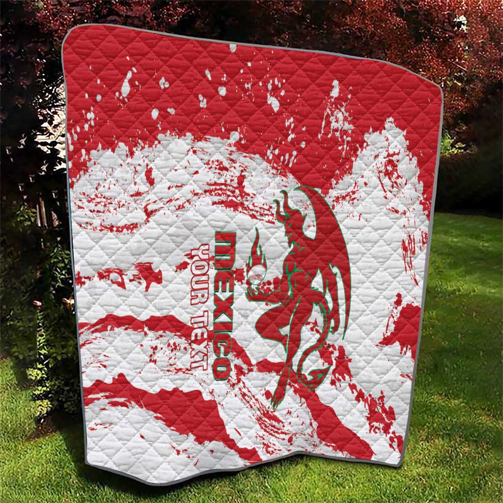 Diablos Rojos 2025 Baseball Custom Quilt Come On Mexico