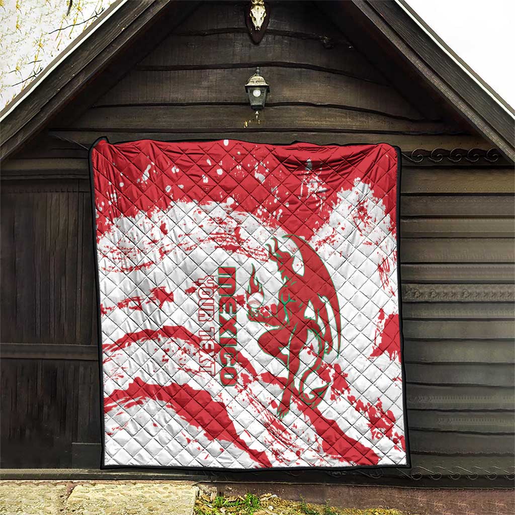 Diablos Rojos 2025 Baseball Custom Quilt Come On Mexico