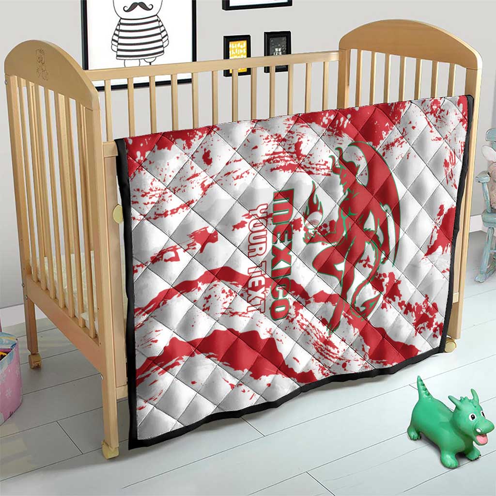 Diablos Rojos 2025 Baseball Custom Quilt Come On Mexico