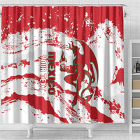 Diablos Rojos 2025 Baseball Custom Shower Curtain Come On Mexico