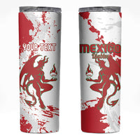 Diablos Rojos 2025 Baseball Custom Skinny Tumbler Come On Mexico