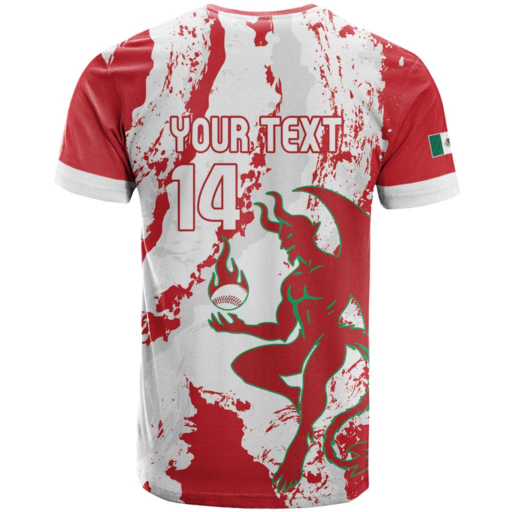 Diablos Rojos 2025 Baseball Custom T Shirt Come On Mexico