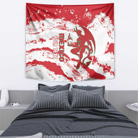 Diablos Rojos 2025 Baseball Custom Tapestry Come On Mexico