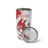 Diablos Rojos 2025 Baseball Custom Tumbler Cup Come On Mexico