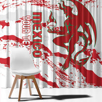 Diablos Rojos 2025 Baseball Custom Window Curtain Come On Mexico