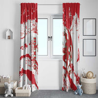 Diablos Rojos 2025 Baseball Custom Window Curtain Come On Mexico