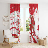 Diablos Rojos 2025 Baseball Custom Window Curtain Come On Mexico