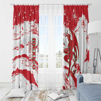 Diablos Rojos 2025 Baseball Custom Window Curtain Come On Mexico