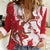 Diablos Rojos 2025 Baseball Custom Women Casual Shirt Come On Mexico