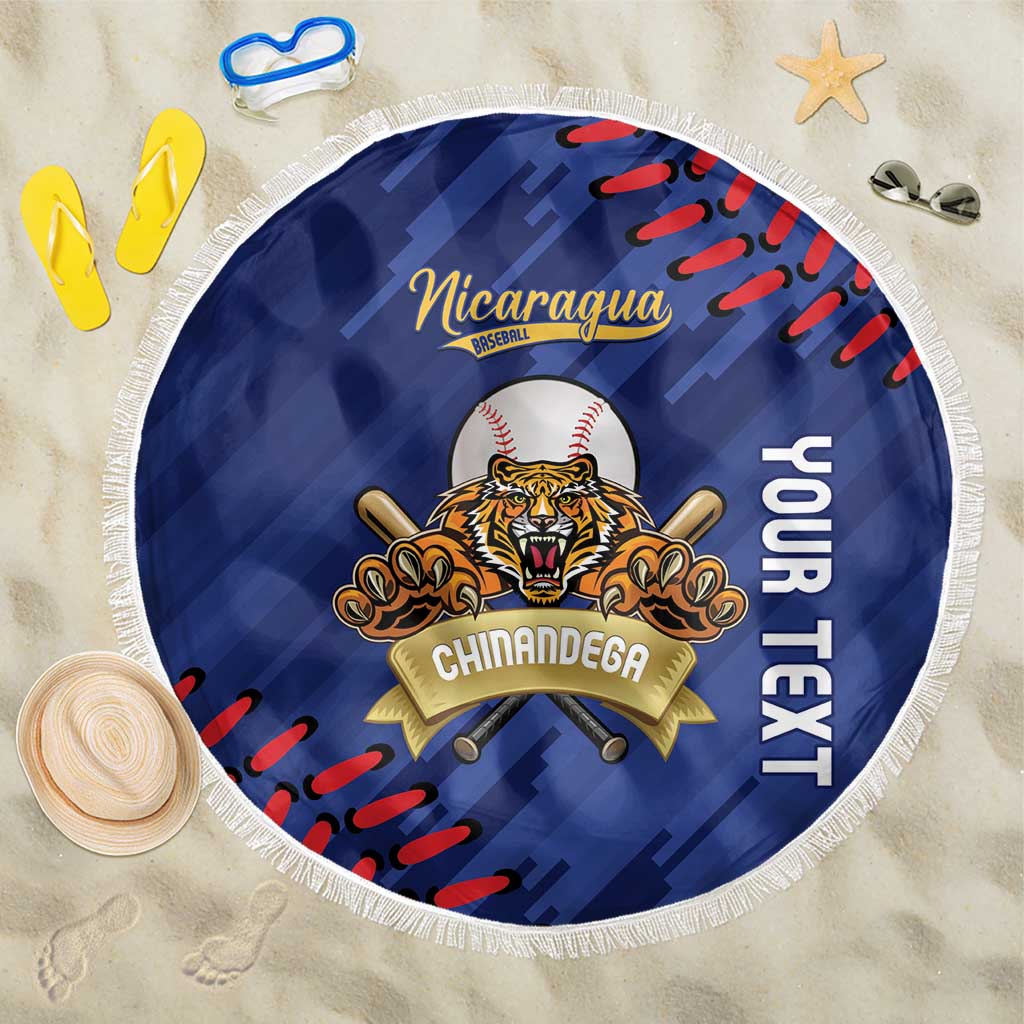 Chinandega 2025 Baseball Custom Beach Blanket Come On Tigres