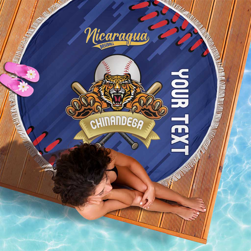 Chinandega 2025 Baseball Custom Beach Blanket Come On Tigres