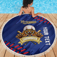 Chinandega 2025 Baseball Custom Beach Blanket Come On Tigres