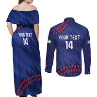 Chinandega 2025 Baseball Custom Couples Matching Off Shoulder Maxi Dress and Long Sleeve Button Shirt Come On Tigres