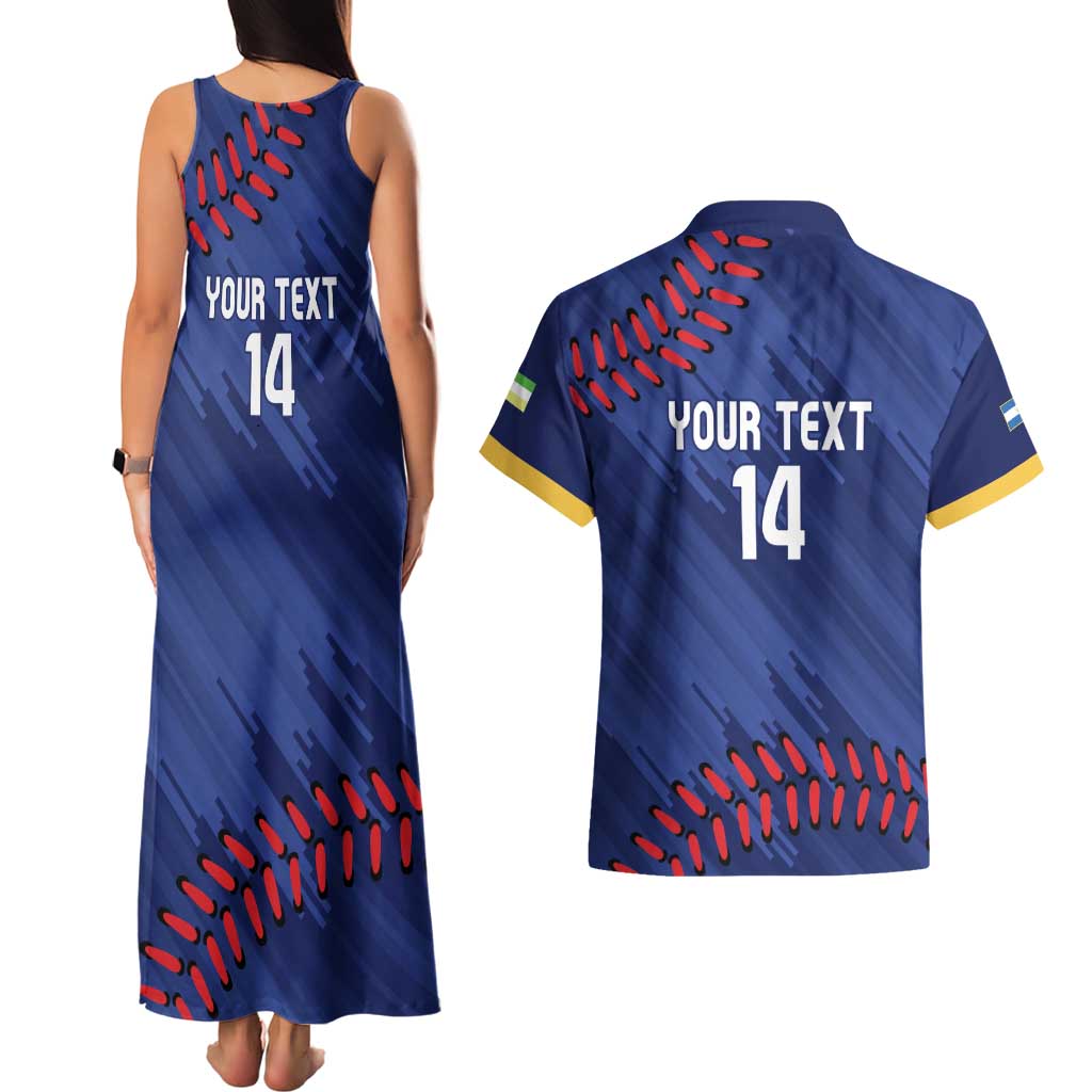 Chinandega 2025 Baseball Custom Couples Matching Tank Maxi Dress and Hawaiian Shirt Come On Tigres