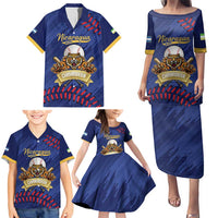 Chinandega 2025 Baseball Custom Family Matching Puletasi and Hawaiian Shirt Come On Tigres