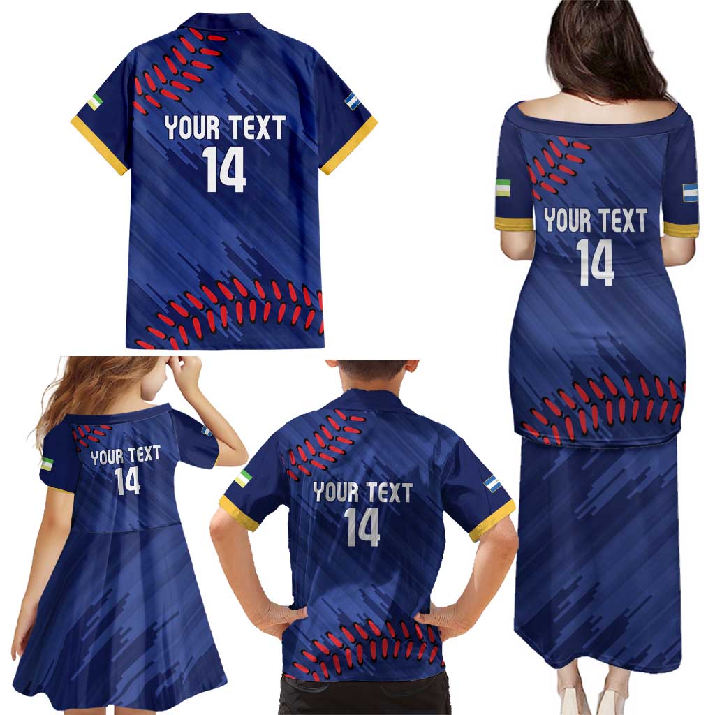 Chinandega 2025 Baseball Custom Family Matching Puletasi and Hawaiian Shirt Come On Tigres