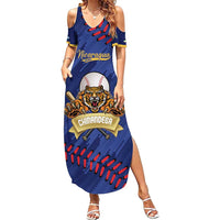 Chinandega 2025 Baseball Custom Family Matching Summer Maxi Dress and Hawaiian Shirt Come On Tigres