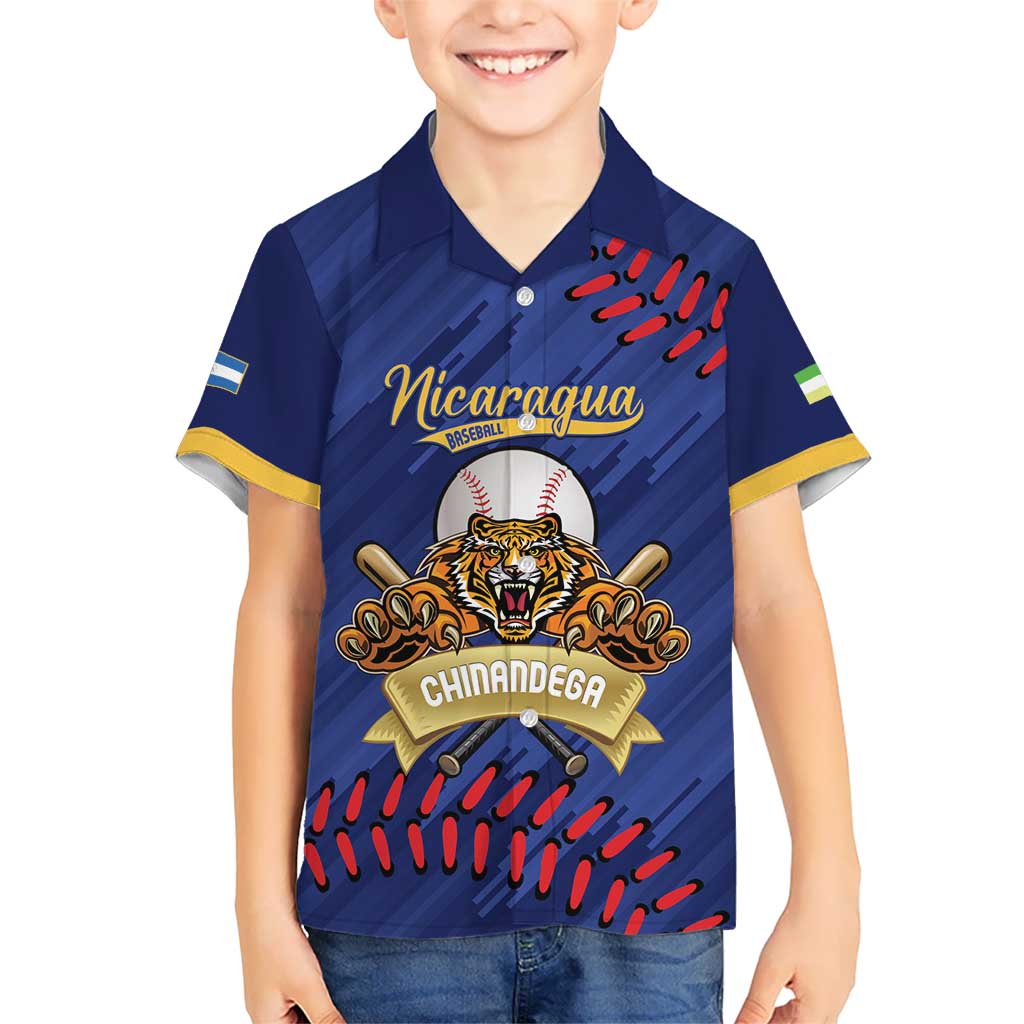 Chinandega 2025 Baseball Custom Kid Hawaiian Shirt Come On Tigres