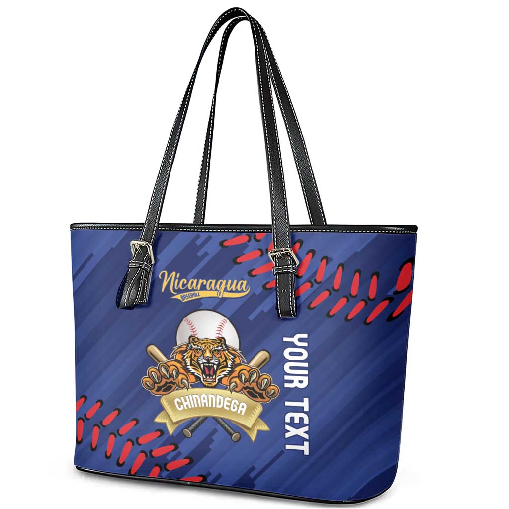 Chinandega 2025 Baseball Custom Leather Tote Bag Come On Tigres