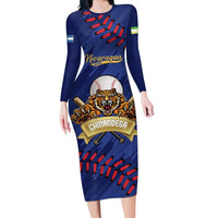 Chinandega 2025 Baseball Custom Long Sleeve Bodycon Dress Come On Tigres