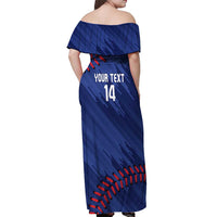 Chinandega 2025 Baseball Custom Off Shoulder Maxi Dress Come On Tigres