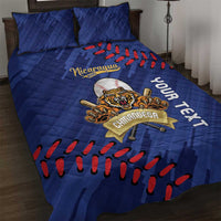 Chinandega 2025 Baseball Custom Quilt Bed Set Come On Tigres