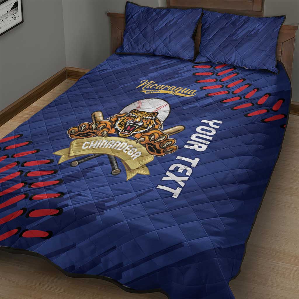 Chinandega 2025 Baseball Custom Quilt Bed Set Come On Tigres