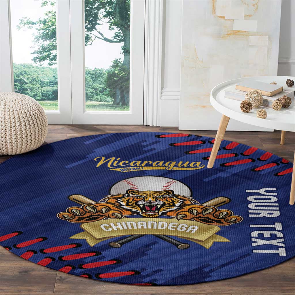 Chinandega 2025 Baseball Custom Round Carpet Come On Tigres