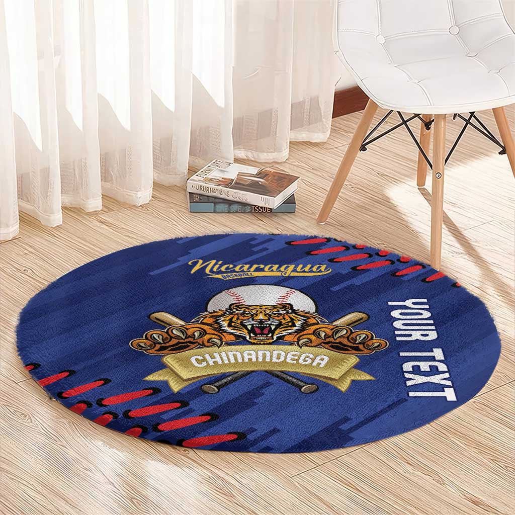 Chinandega 2025 Baseball Custom Round Carpet Come On Tigres