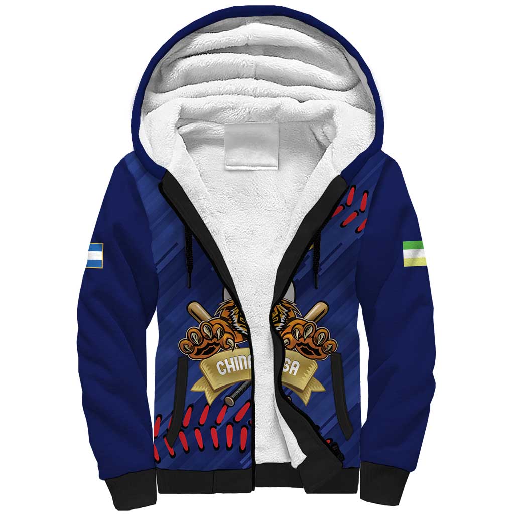 Chinandega 2025 Baseball Custom Sherpa Hoodie Come On Tigres
