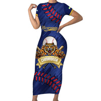 Chinandega 2025 Baseball Custom Short Sleeve Bodycon Dress Come On Tigres